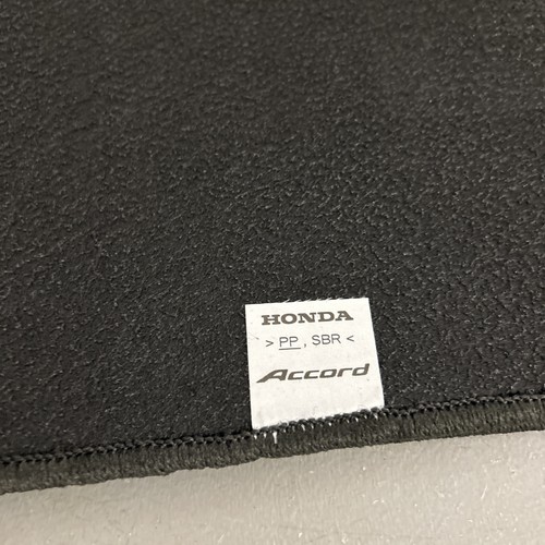 Tapis de sol moquette noir 4 pièces pour Honda Accord Berline 2013-17 PP SBR OEM - Photo 14/15