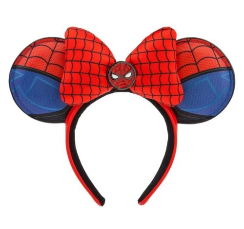 Disney Parks Marvel Spider-Man gewebte Ohren Stirnband neu Etikett kostenloser Versand