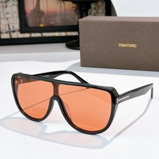 Tom Ford Photochromatic Sunglasses FT1182 Black/Orange 141-0-145mm New With Case