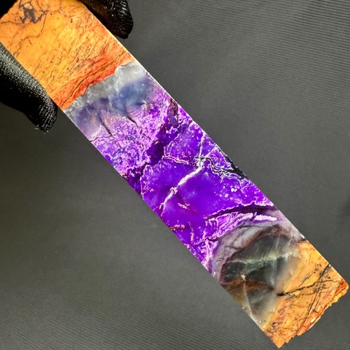 Gel SUGILITE gema natural áspera Sudáfrica - Imagen 24 de 24