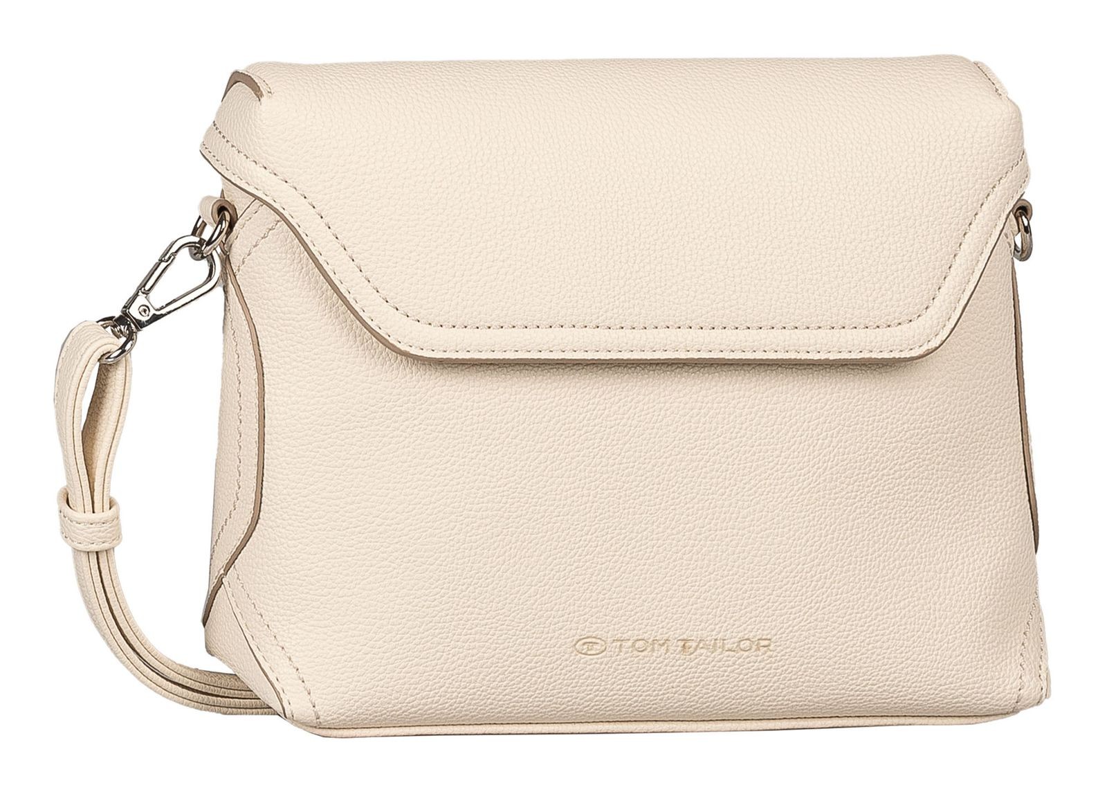 TOM TAILOR cross body bag Joel Flap Bag No Zip S Creme White