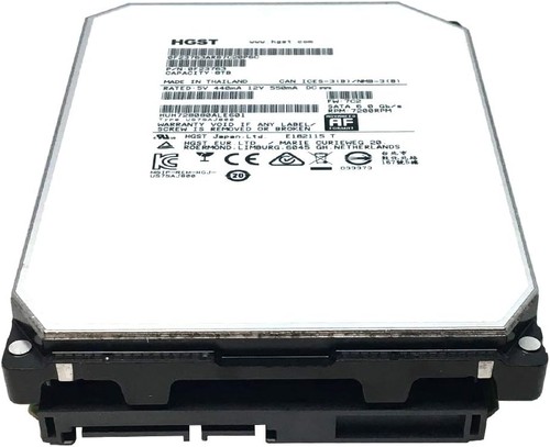 WD HGST Ultrastar He8 8TB Interne Festplatte HUH728080ALE601 3,5 Zoll SATA3 - Bild 4 von 6