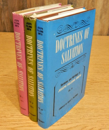 Doctrines of Salvation by Joseph Fielding Smith compete set - Picture 1 of 2