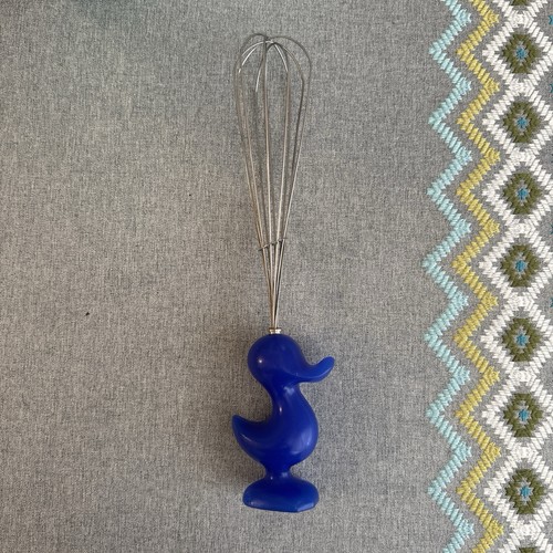 KOZIOL-Like INOX Blue Duck Standing Whisk