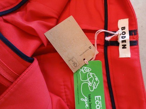 Boden Westbourne Ponte TrousersHot Pepper - Picture 3 of 5