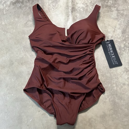 Miraclesuit Bademode Damen Gr. 16 Escape Bügel formender Badeanzug Tamarinde - Bild 1 von 10