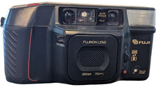 Fuji DL-400 Tele 35mm Film Camera Point Shoot 35/70mm Lens Drop In Load