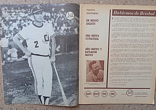 OLD YEAR 1978 MEXICAN BASE BALL HIT NO. 1355 MAGAZINE, 42 PAGES - Picture 4 of 7