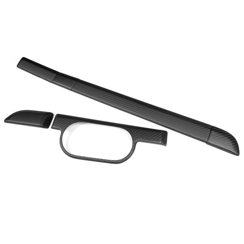 Matte Carbon Dash Interior Trims For Porsche 911 Carrera Targa Turbo 991 2012-19 - Picture 9 of 12