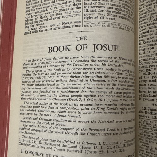 1960 New Catholic Edition Holy Bible Cofraternity Hardcover Illustrations - Picture 12 of 14