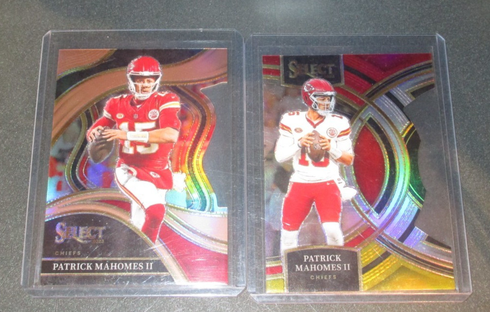 2023 Panini Select Copper Die Cut Prizm /299 Patrick Mahomes #226 + Bonus Card