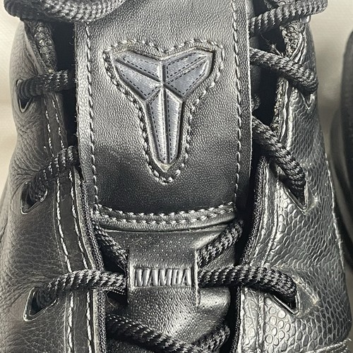 Nike Zoom Air Uptempo Mid Kobe 1 Black Mamba Uomo 11 Carbon Blackout 313143-001 - Foto 4 di 14
