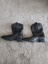 Ariat Mens Black Heritage Roper Size 11D Cowboy Western Boots