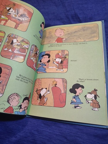 Vintage It's A Mystery, Charlie Brown By Charles M.Schulz 1975 HC - Picture 9 of 15