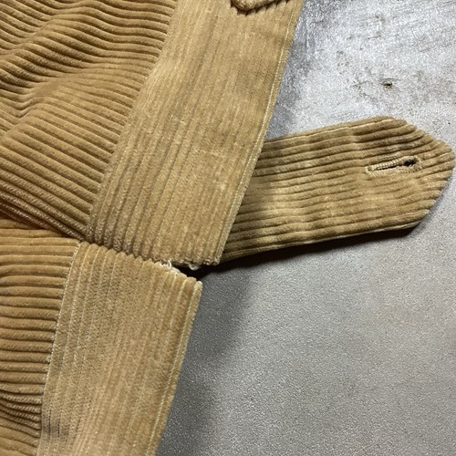 Vintage 50er 60er Cord Hose weites Bein schwer distressed Talon Reißverschluss 32x29 - Bild 10 von 19