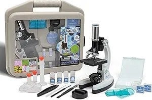 DISCOVERY MINDBLOWN MICROSCOPE SET 48 PIECE WITH DURABLE METAL FRAMEWORK