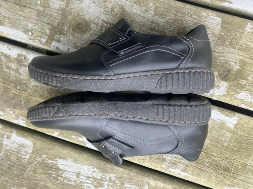 Zapatos sin cordones Clarks para mujer Caroline Pearl marrón oscuro cojín cuero suave 10 - Imagen 12 de 16