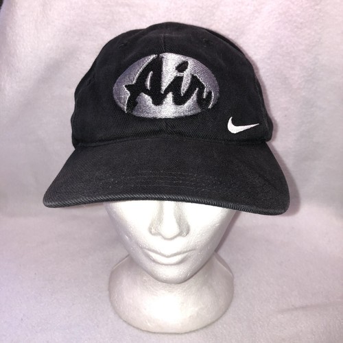 Vintage Nike Air Mütze schwarz Snapback bestickt 90er