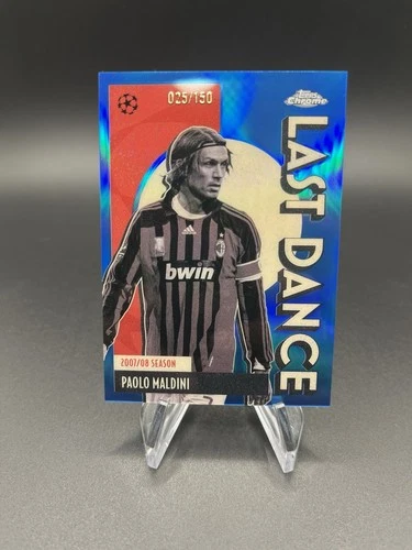 Paolo Maldini /150 Last Dance Blue LD-11 - 2025-26 TOPPS Chrome UCC