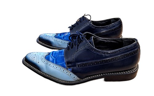 Oxford de cuero con cordones Fortune from Liberty con punta de ala talla 10 para hombre - Imagen 3 de 11