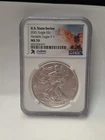 2021 7K Metals U.S. State Series American Silver Eagle NGC MS70 - South Dakota