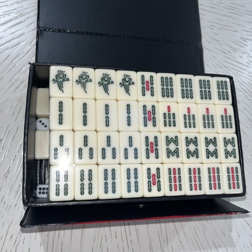 Portable Mah Jong Set New Sealed Pieces - Picture 9 of 9