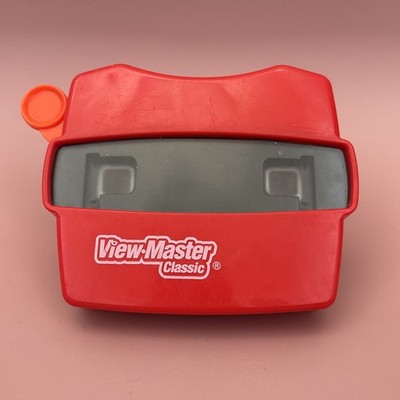 Mattel View-Master Classic Red 3D Viewer Endangered Species Reel Tested