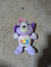 Leap Frog Interactive Dog Sing and Snuggle Violet 8 Musical Light Up Toy Tested