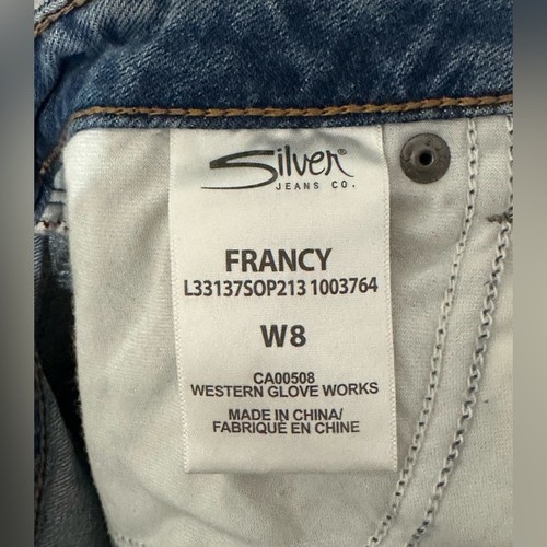 Silver Denim Skirt - Picture 6 of 6