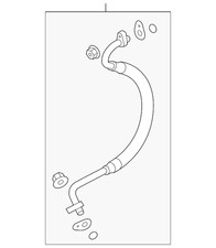Genuine Ford A/C Refrigerant Suction Hose BC3Z-19867-D