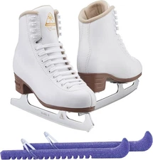 Jackson Ultima Excel Women's/Girls Figure Ice Skates, Size Adult 6 (M) - White