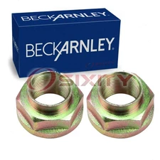 2 pc Beck Arnley Front Axle Nuts for 1996-2002 Land Rover Range Rover xw