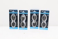 4 Speedo Vanquisher Optical Swim Goggles, Smoke, Adult -1.50 Diopter