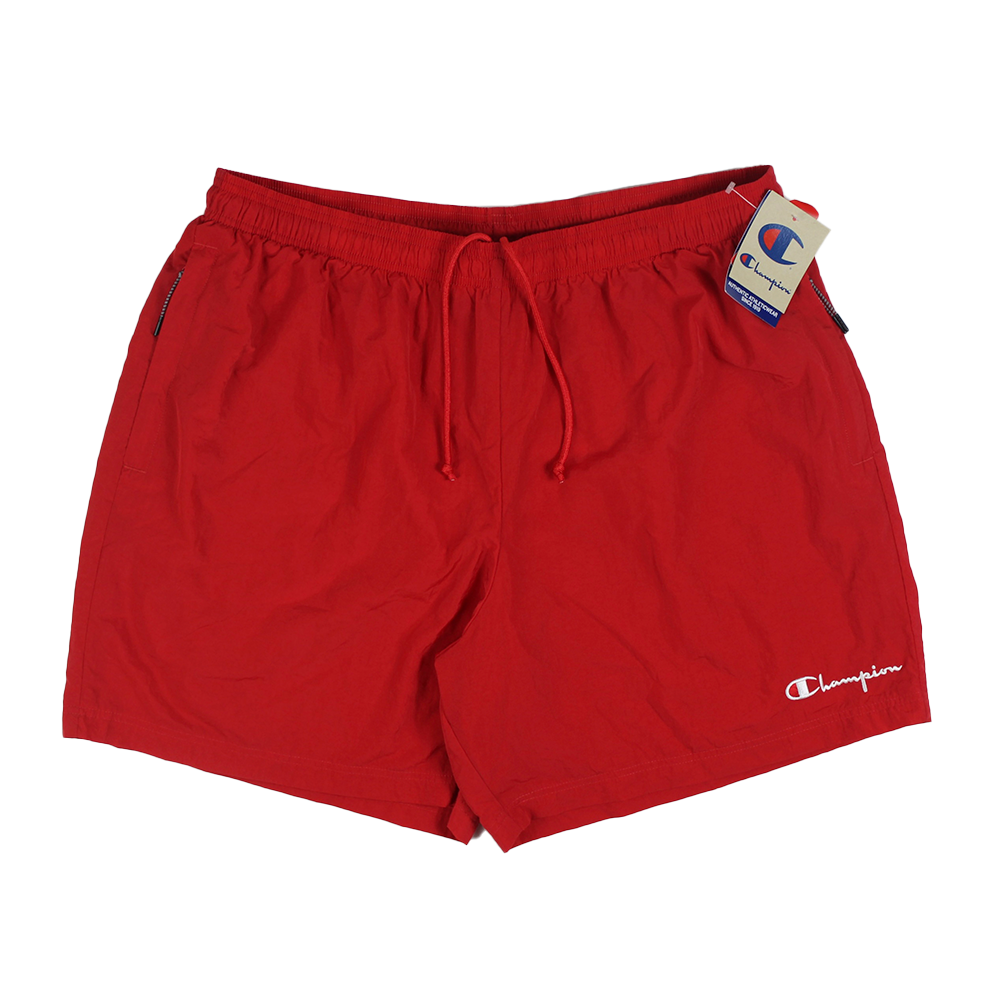 【海外限定】REISSショートパンツ☆Sammie Printed Twill Shorts Champion Men's Authentic Athleticwear 1919 Swim Shorts Red