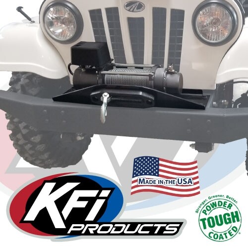 4500 Mad Dog WIDE Steel Winch/Mount Kit for 2018-2019 Mahindra ROXOR  - Picture 3 of 7