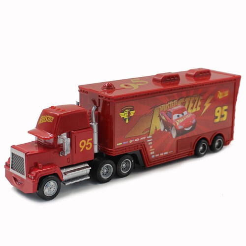 Disney Pixar Cars Lightning McQueen Mack Hauler Truck & Car Set Modelo Juguetes de Regalo - Imagen 209 de 272