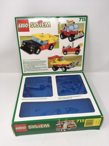 ONLY box and manual Lego 715 Basic Building Set Universal no bricks/parts - Picture 2 of 6