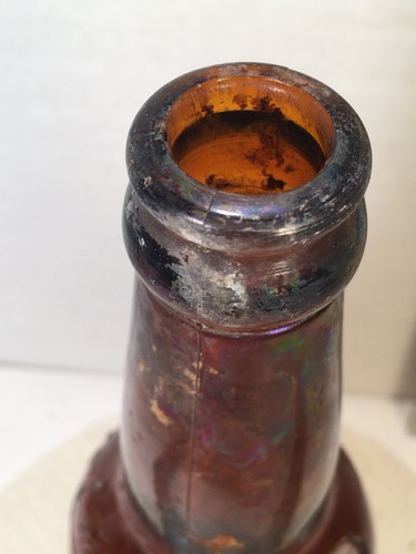 HUEBNER BEER BOTTLE Toledo OH Vintage "Pure Without Drugs or Poison" Collectible - Picture 11 of 11