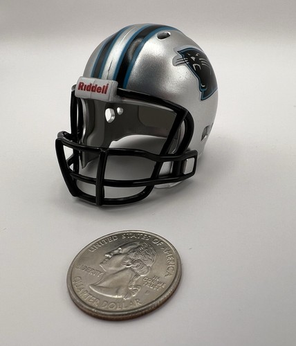 Carolina Panthers Riddell MICRO Mini NFL Football Helmet - Picture 3 of 9