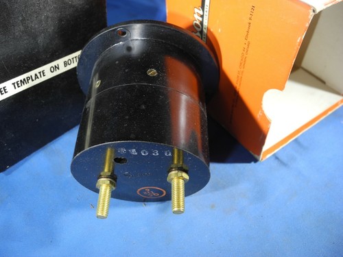 NEW OLD STOCK SIMPSON 120V PANEL MOUNT 55ET ELAPSED TIME INDICATOR 60 CYCLE 3580 - Picture 3 of 5