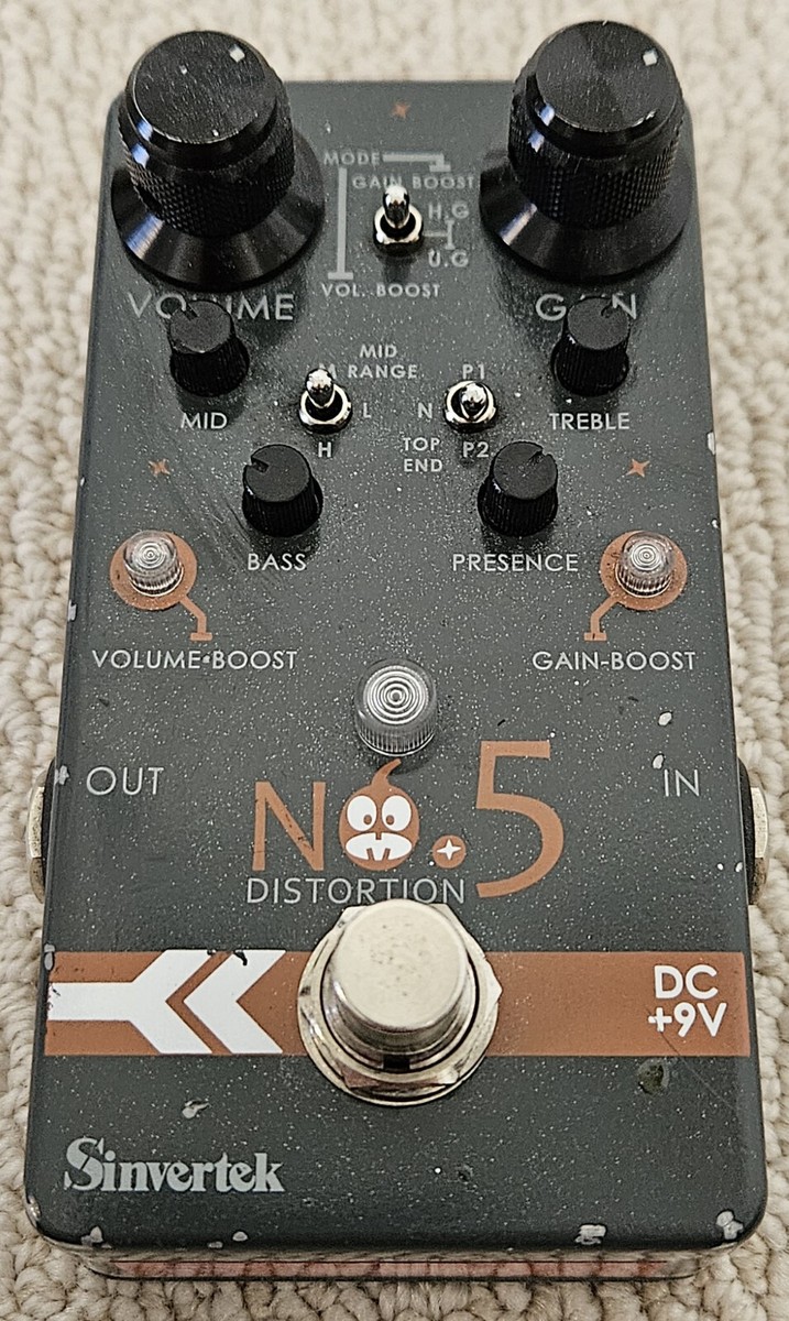Sinvertek Drive N5 Distortion 5th Anniversary Limited No. 5 Sinvertek Drive N5 Distortion 5th Anniversary Limited No. 5