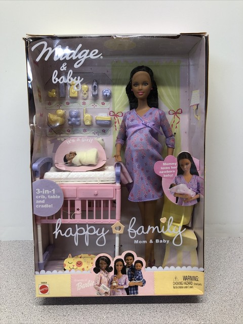 barbie happy family