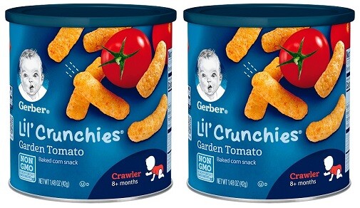 Gerber Lil' Crunchies Garden Tomato 2 Pack