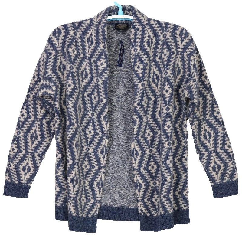 Suéteres para mujer Pendleton Cardigan geométrico