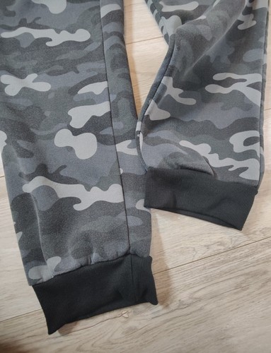 Akademiks grau Camouflage Jogginghose Größe 5XL Y2K Sport Streetwear 33 Zoll Schrittlänge - Bild 12 von 23
