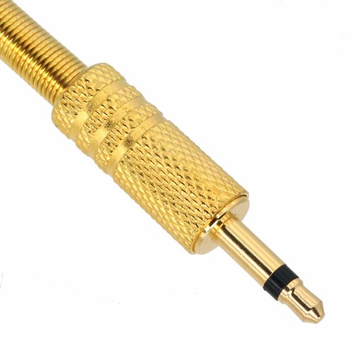3.5mm plug stereo Locking to 3.5 1/8" Mono TS Canare cable for Sony Sennheiser - Picture 4 of 4