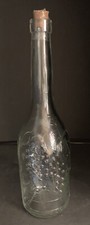 Clear Bottle Glass with Cork