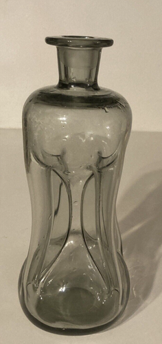 HOLMEGAARD PINCHED Glass Decanter Smoked Glass DENMARK - Picture 2 of 11
