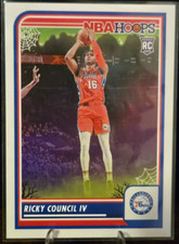 Hoops - 2024 - Ricky Council IV - #168 Philadelphia 76ers - Halloween - R - Card