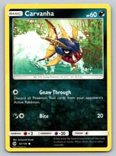 Pokémon Regular Carvanha 81/149